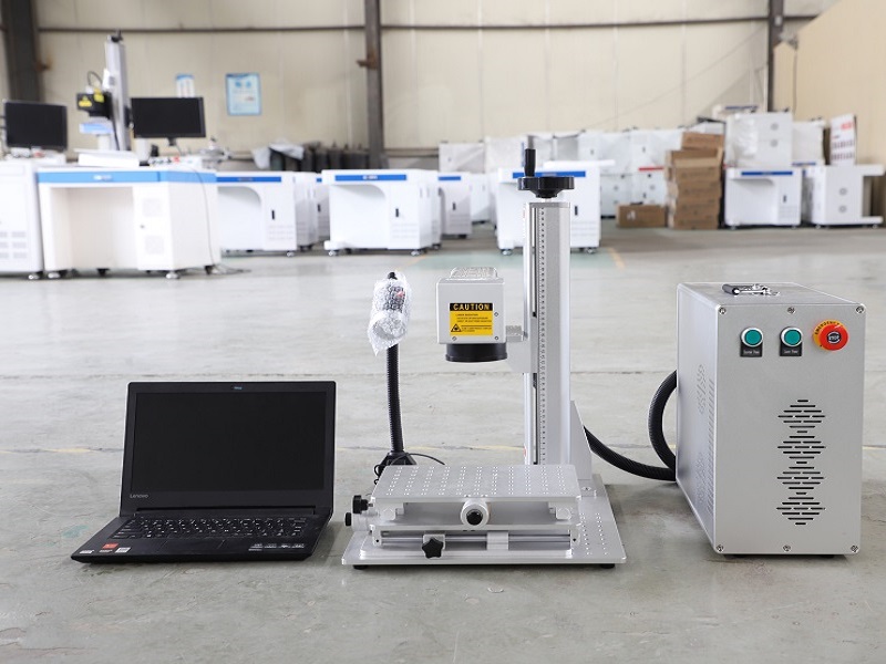 Portable fiber laser marking machine