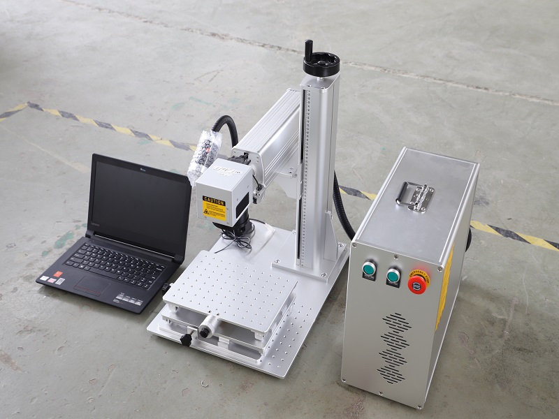 Portable fiber laser marking machine