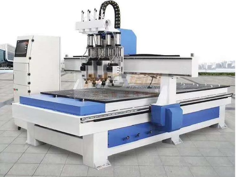 Four process cutting machine