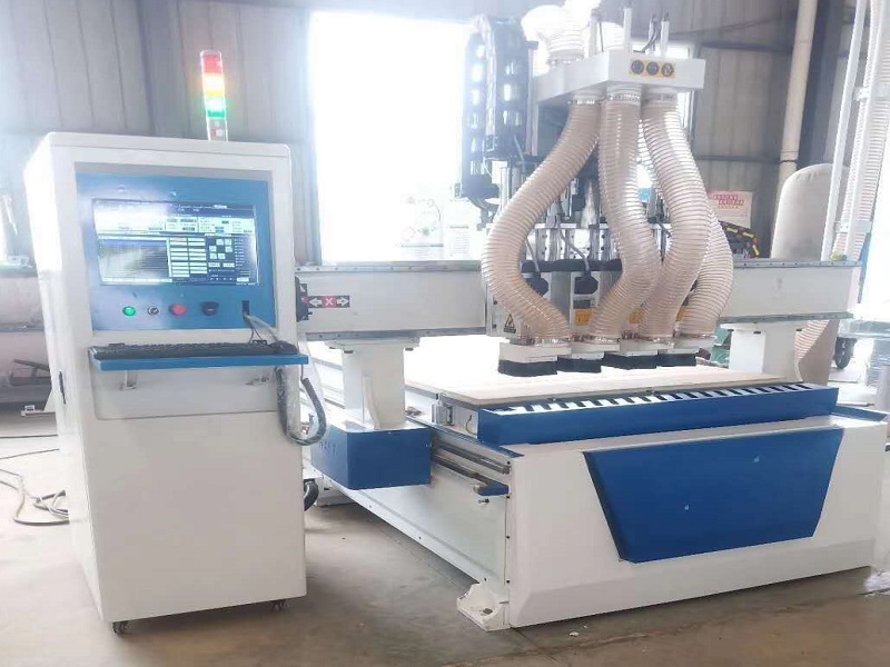 Four process cutting machine